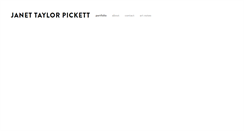 Desktop Screenshot of janettaylorpickett.com